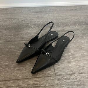 Zara slingback flats